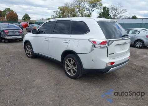 2015 Mitsubishi Outlander Se from USA, damaged, VIN JA4AZ3A30FZ006514